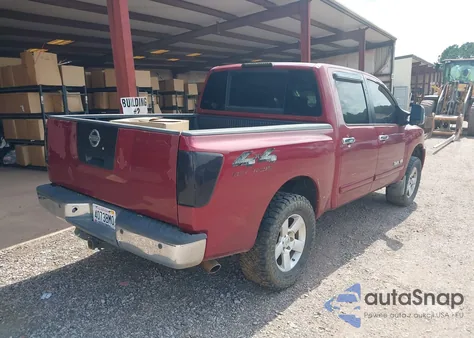2005 Nissan Titan Se z USA, uszkodzony, nr VIN 1N6BA07B45N544019